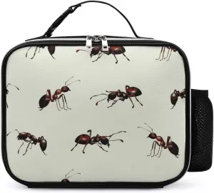 Realistic Ants Lunch Box for Men Reusable Lunch Bag Women Insulated Lunchbox Container Cooler
