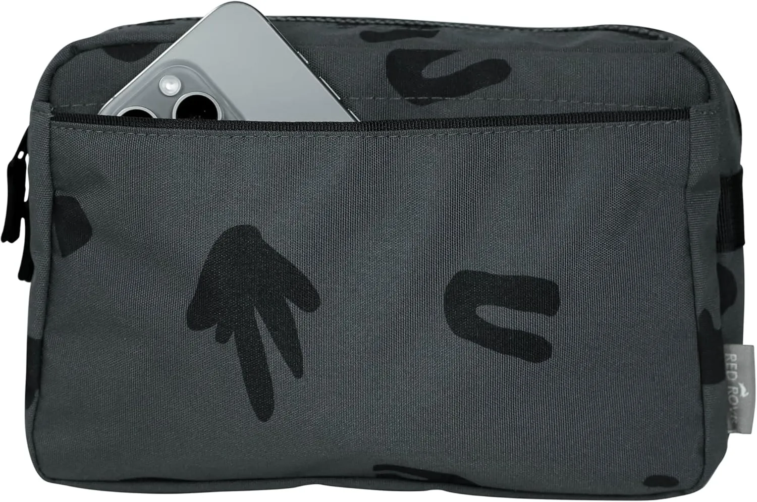 RED ROVR - Joey Belt Bag (Charcoal Doodle)