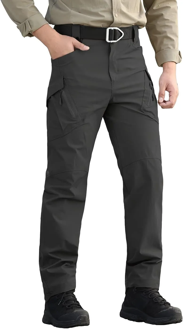 ReFire Gear Men's Quick Dry Tactical Pants Summer Lightweight Outdoor Hiking Cargo Trousers