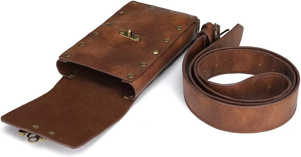 Renaissance Costume Accessory Retro Belt Pouch Steampunk Medieval Casual Waist Bag Gothic Festival Cosplay Halloween Sets