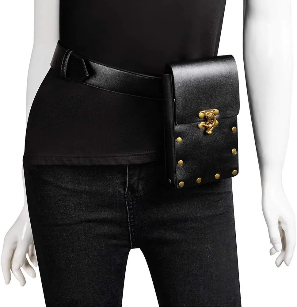 Renaissance Costume Accessory Retro Belt Pouch Steampunk Medieval Casual Waist Bag Gothic Festival Cosplay Halloween Sets