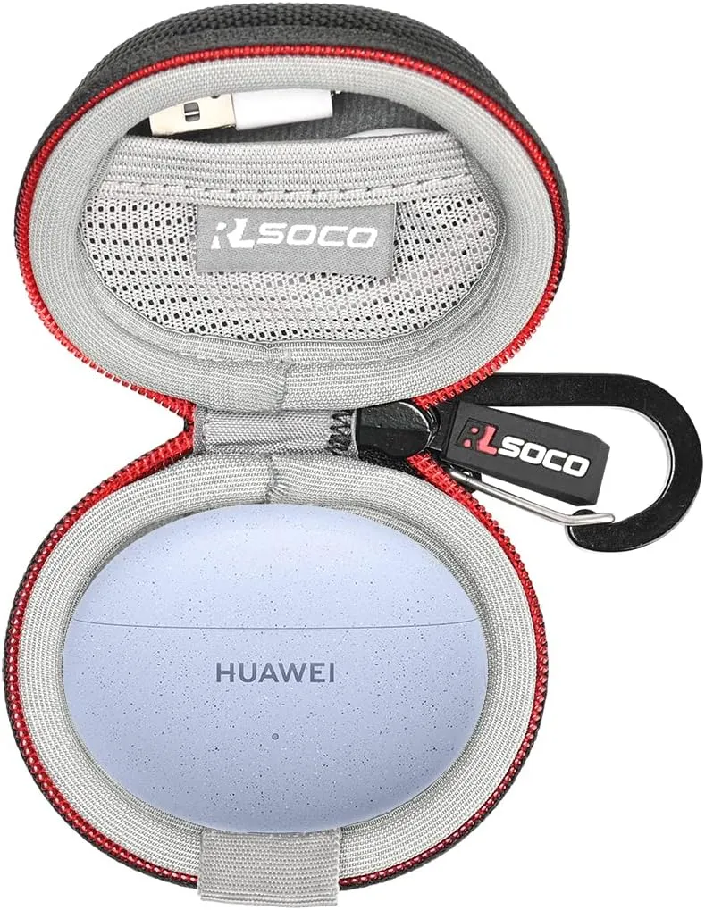 RLSOCO Hard Case for Huawei FreeClip/FreeBuds 5i/FreeBuds 6i Wireless Earbuds (Case Only)