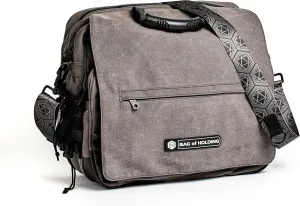 Rollacrit Messenger Bag of Holding RPG Messenger Bag - Durable Game Organizer for Dice, Books, Miniatures, Laptops, Board Games & Accessories - For Gamers, Working Professionals & Students