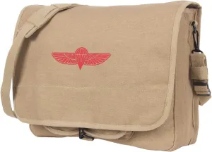Rothco Canvas Israeli Paratrooper Crossbody Shoulder Bag