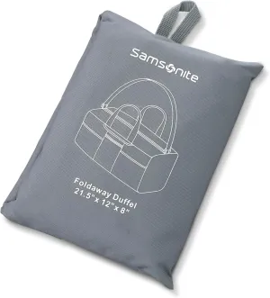 Samsonite Foldaway Duffle Bag, State Blue
