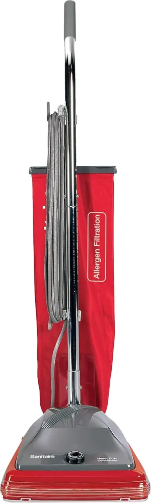 Sanitaire Tradition Commercial Bagged Upright Vacuum, SC688B ,Red