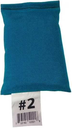 Scuba Diving Shot Lead Soft Weight Bag in HD Nylon Mesh Pouch (2 LB)
