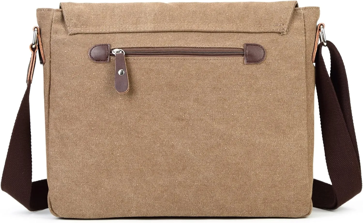 Sechunk Canvas Small Messenger Bag Vintage Shoulder bag Everyday Purse Crossbody bag for men women