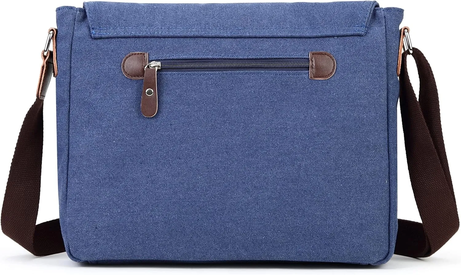 Sechunk Canvas Small Messenger Bag Vintage Shoulder bag Everyday Purse Crossbody bag for men women