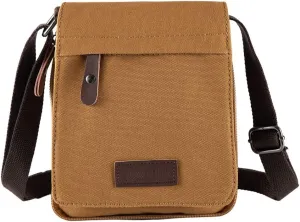 Sechunk Vintage Canvas Messenger Cross body bag Shoulder bag