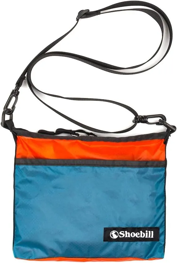 Shoebill Small Crossbody Bag Sacoche bag Light Weight1.5L Nylon for Men and Women