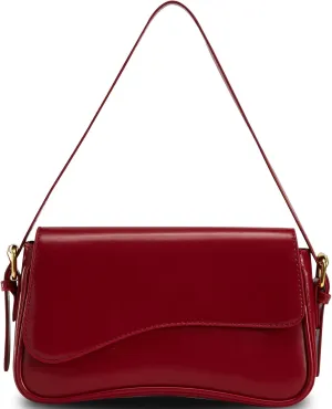 Shoulder Bag for Women Trendy Purse PU Leather Hobo Handbags Clutch Saddle Bag with 2 Removable Stra
