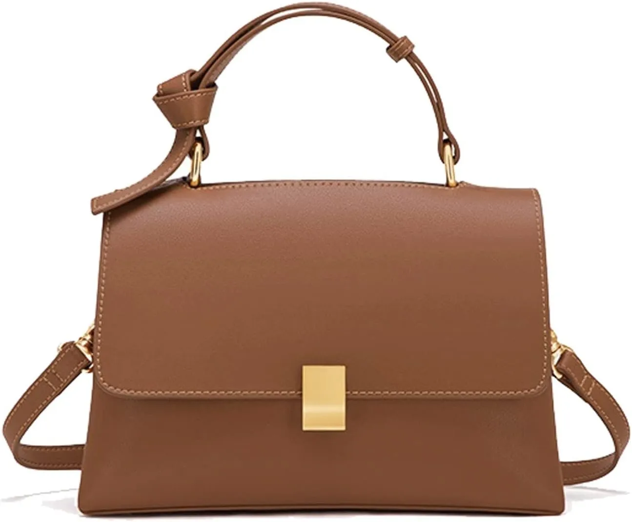 Shoulder bag Soft leather women's bag fashion all-match shoulder bag large-capacity portable messenger bag
