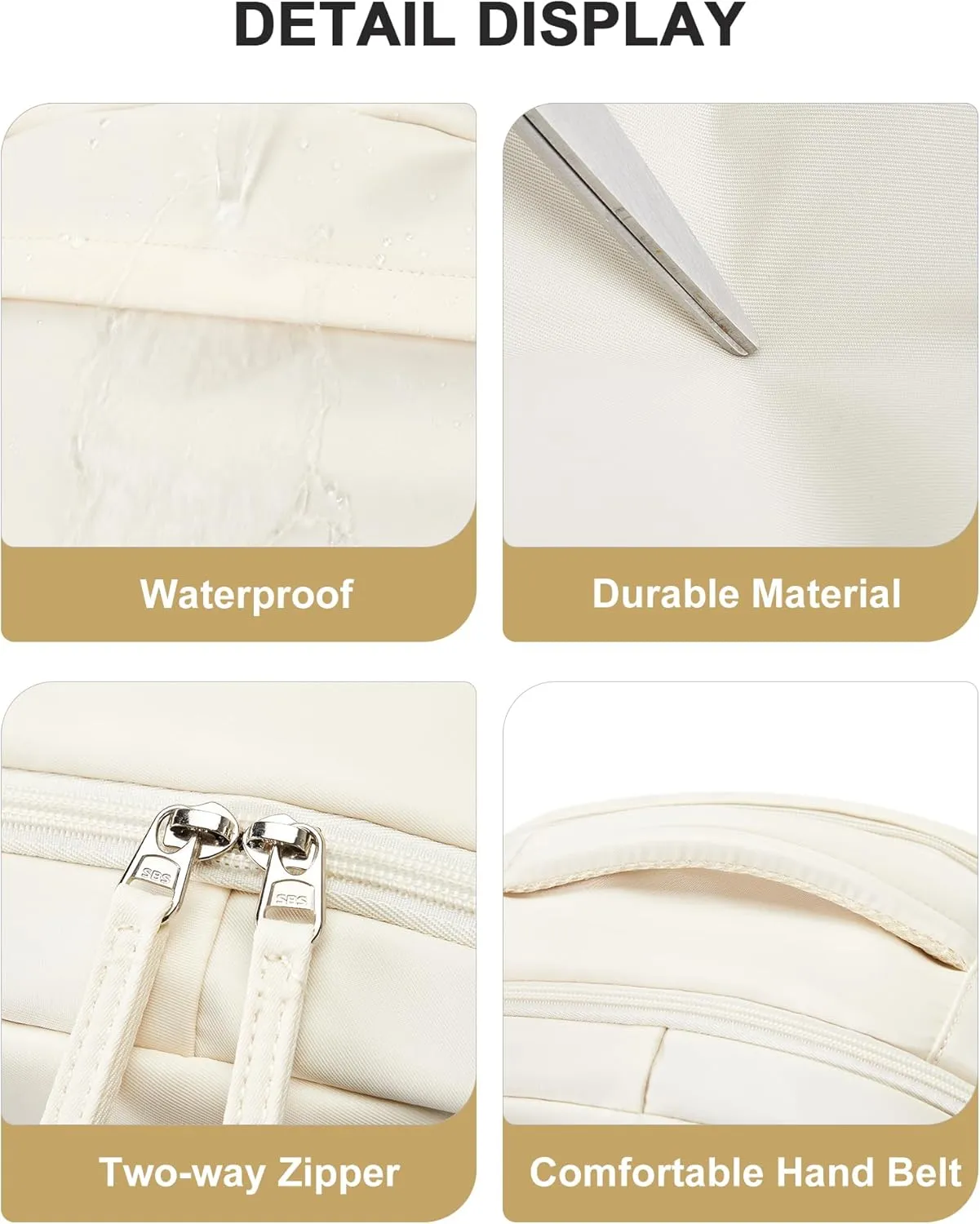 Simple Travel Backpack For Women Men,Carry on Backpack for Traveling on Airplane,Mochila de Viaje,Frontier Airlines Personal Item Travel Bag,Waterproof Luggage Backpack with USB Charging Port(Beige)