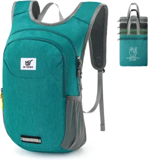SKYSPER Small Hiking Backpack 10L Packable Lightweight Back Pack Foldable Travel Daypack for Women Men
