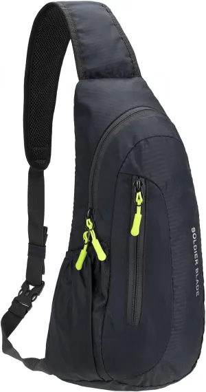 Sling Bag Crossbody Backpack for Men Womens, Chest Bag Backpack, Shoulder bag Gym Cycling Traveling Outdoor Sports