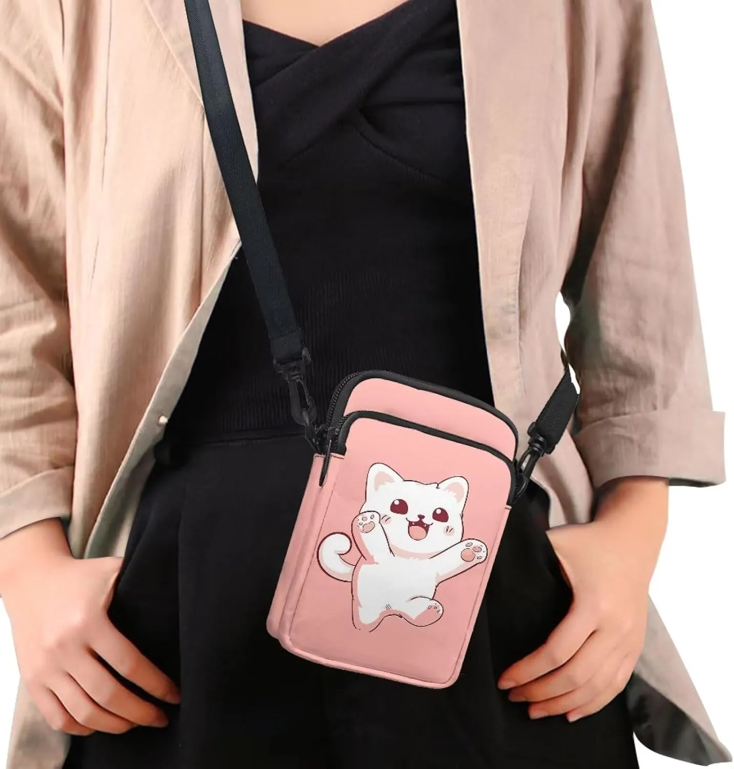 Small Crossbody Purse for Adults Kids Sling Flight Bag