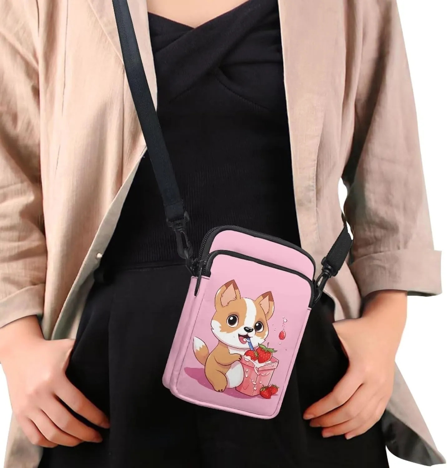 Small Crossbody Purse for Adults Kids Sling Flight Bag