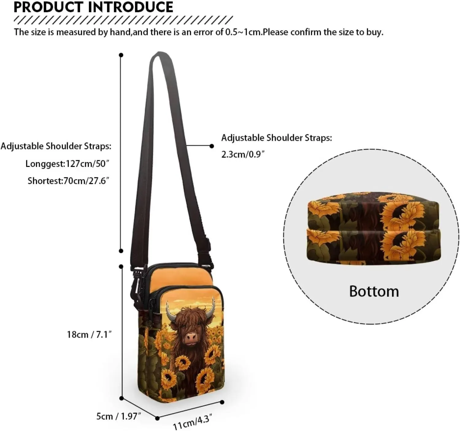 Small Crossbody Purse for Women Kids Shoulder Messenger Bag