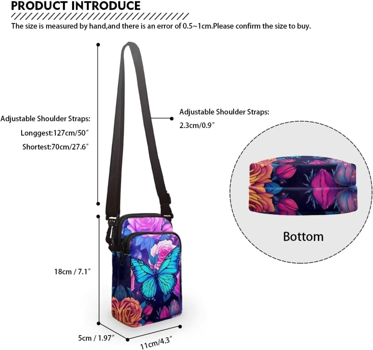 Small Crossbody Purse for Women Kids Shoulder Messenger Bag