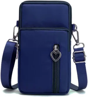 Small Crossbody Wallet Phone Bag Women Mini Crossbody Purse Cell Phone Shoulder Bag Mini Wallet Over Shoulder Strap