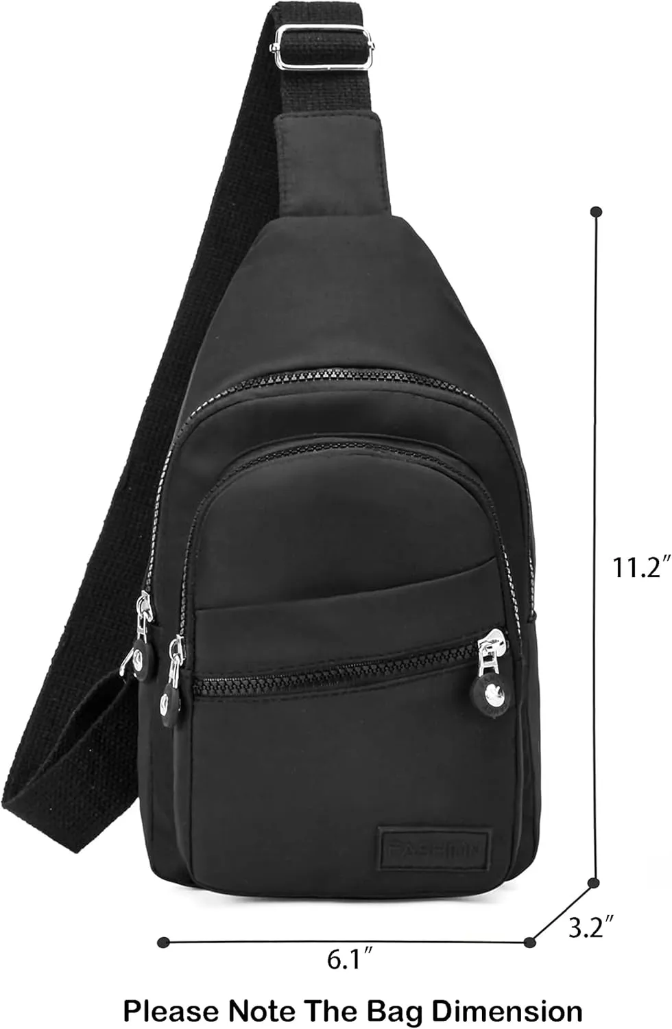 Small Sling Backpack Crossbody Sling Bag, Chest Bag Daypack Fanny Pack Cross Body Bag for Outdoors Hiking Traveling