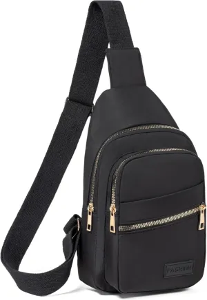 Small Sling Backpack Crossbody Sling Bag, Chest Bag Daypack Fanny Pack Cross Body Bag for Outdoors Hiking Traveling
