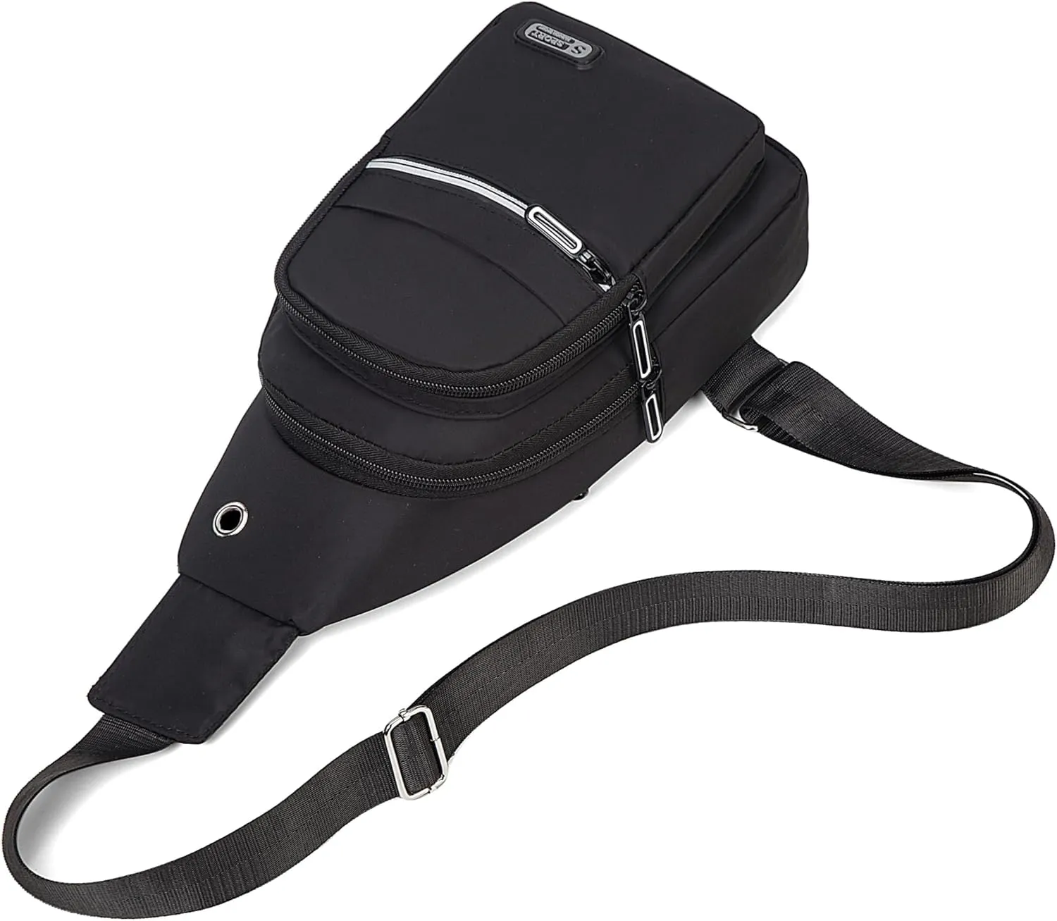Small Sling Backpack Crossbody Sling Bag for Men Women, Cross Body Bag Fanny Pack for Outdoors Hiking Traveling