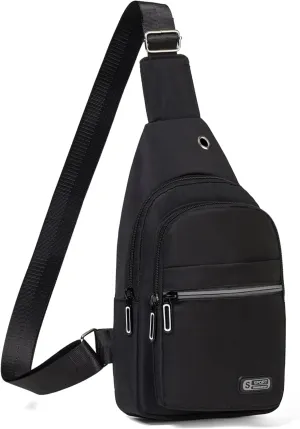 Small Sling Backpack Crossbody Sling Bag for Men Women, Cross Body Bag Fanny Pack for Outdoors Hiking Traveling