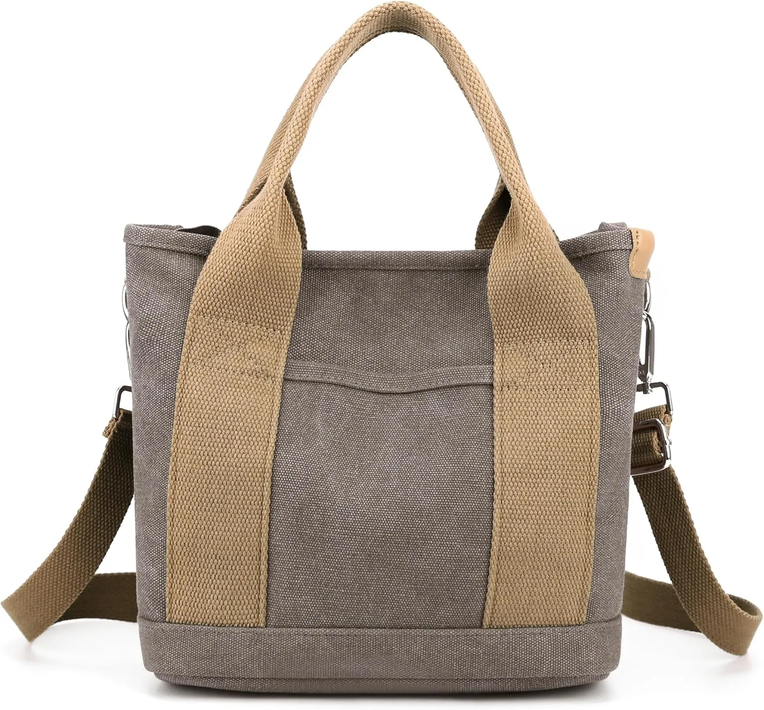 Small Tote Bag with Zipper Tote Bag for Women Canvas Crossbody Bag Shoulder Bag Satchel Hobo Bag Messenger Bag 2025