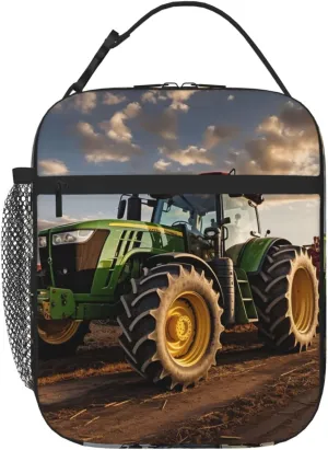 spare parts for agricultural machinery Print Lunch Bag for Women Men Insulated Lunch Box Reusable Lunch Tote Bags Leakproof Lunchbox Large Capacity Lunch Container Bag for Work, Travel, Outdoor