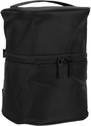 Storage Bag Cosmetic Bag Accessories Multifunction Girl, Black, 18x14cm