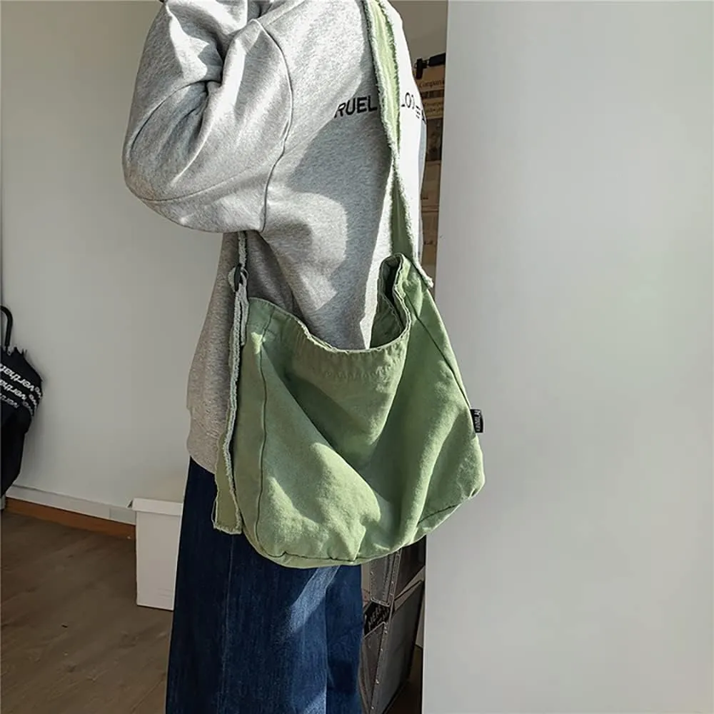 Sumleno Grunge Bag Hobo Boho Hippie Crossbody Bag Sling Purses for Office Shopping Travel Y2k Aesthetic