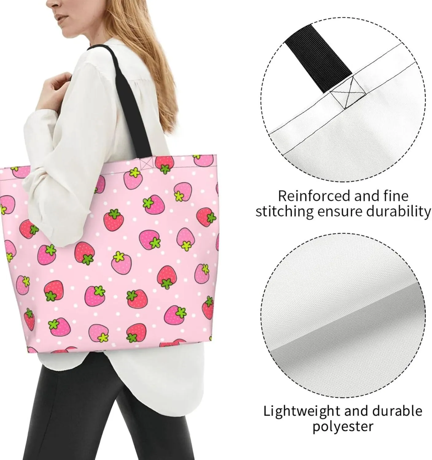 Sunflower Tote Bag For Women, Waterproof Shoulder Bags Big Reusable Grocery Handbag For Shopping Picnic Work Beach