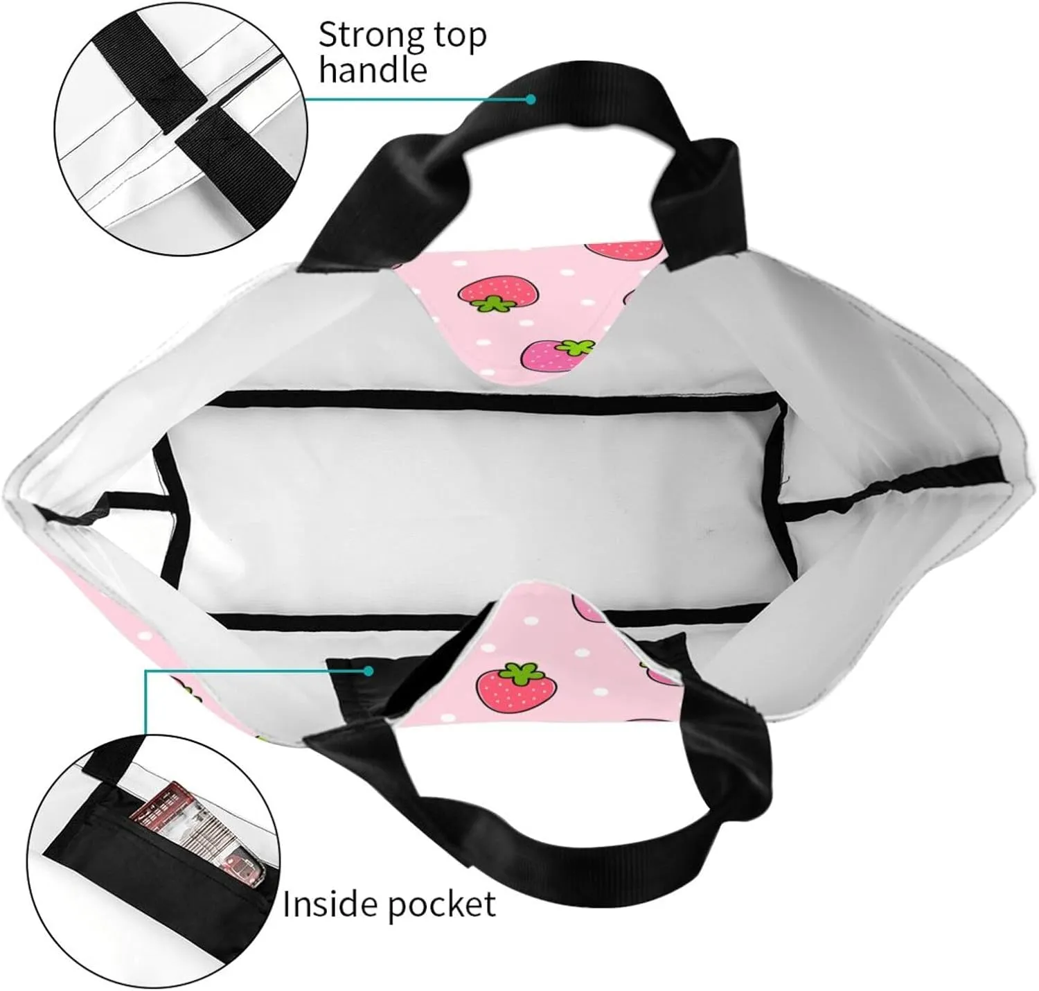 Sunflower Tote Bag For Women, Waterproof Shoulder Bags Big Reusable Grocery Handbag For Shopping Picnic Work Beach