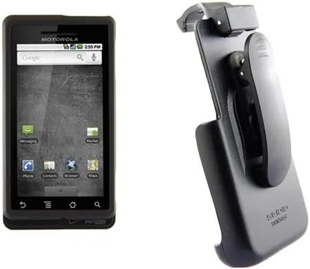 SURFACE Case and Holster Combo for Motorola DROID - Black