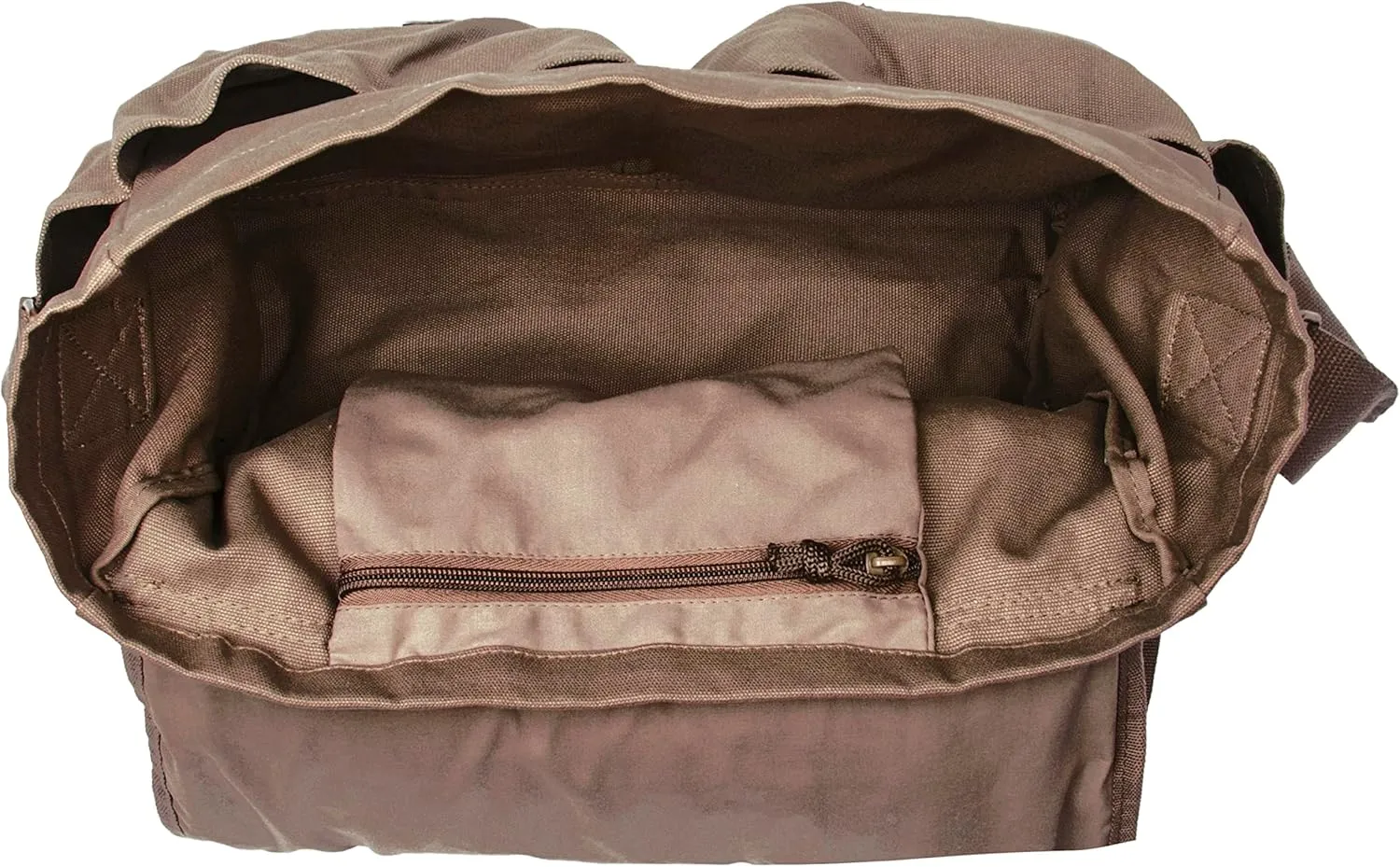 Sweetbriar Classic Vintage Messenger Bag - Original Heavyweight Cotton Canvas Shoulder Bag with Upgraded Features