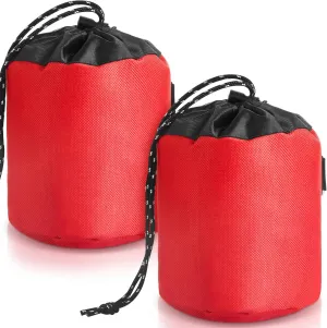 Tanlade 2 Pcs Arborist Throw Bag Throw Line Storage Bag Drawstring Safety Throw Rope Rescue Bag for Tree Rock Climbing High Limb Throwing