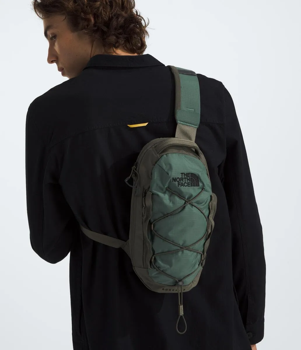 THE NORTH FACE Borealis Sling Bag, Duck Green/New Taupe Green, One Size