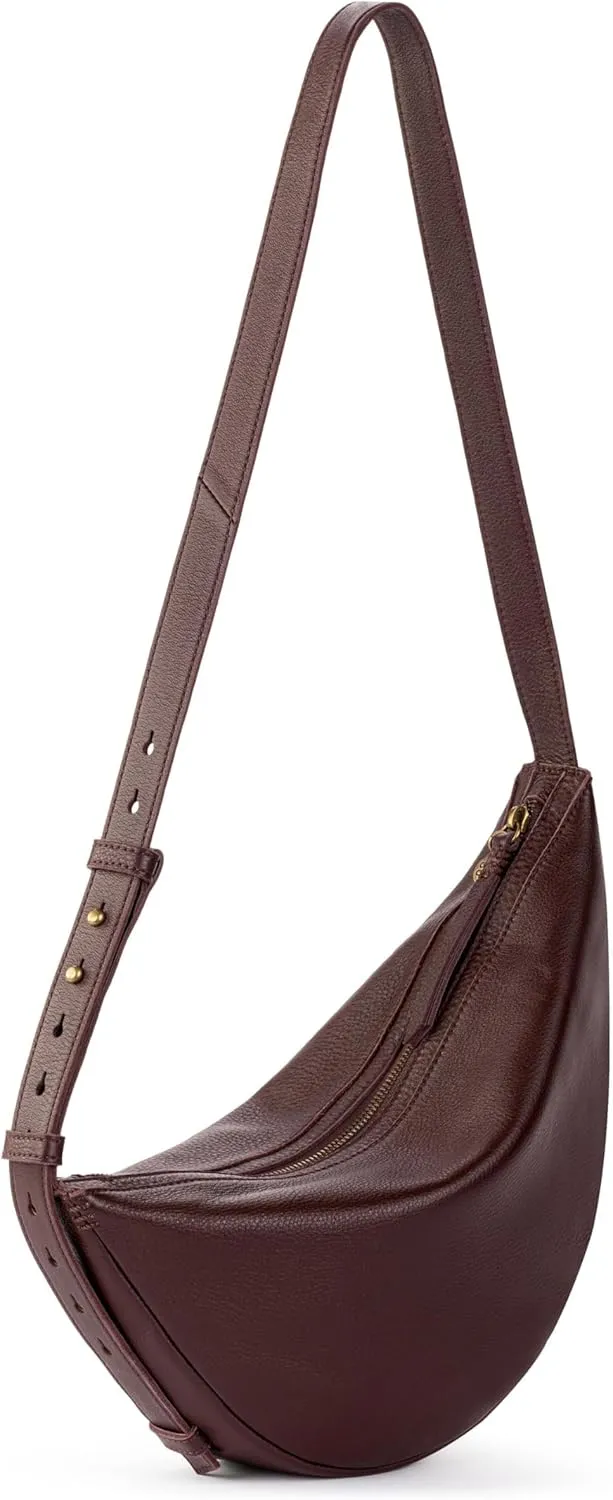 The Sak Tess Large Sling Purse - Large Woman's Crossbody Bag For Everyday & Travel - With Zipper Closure & Adjustable Strap