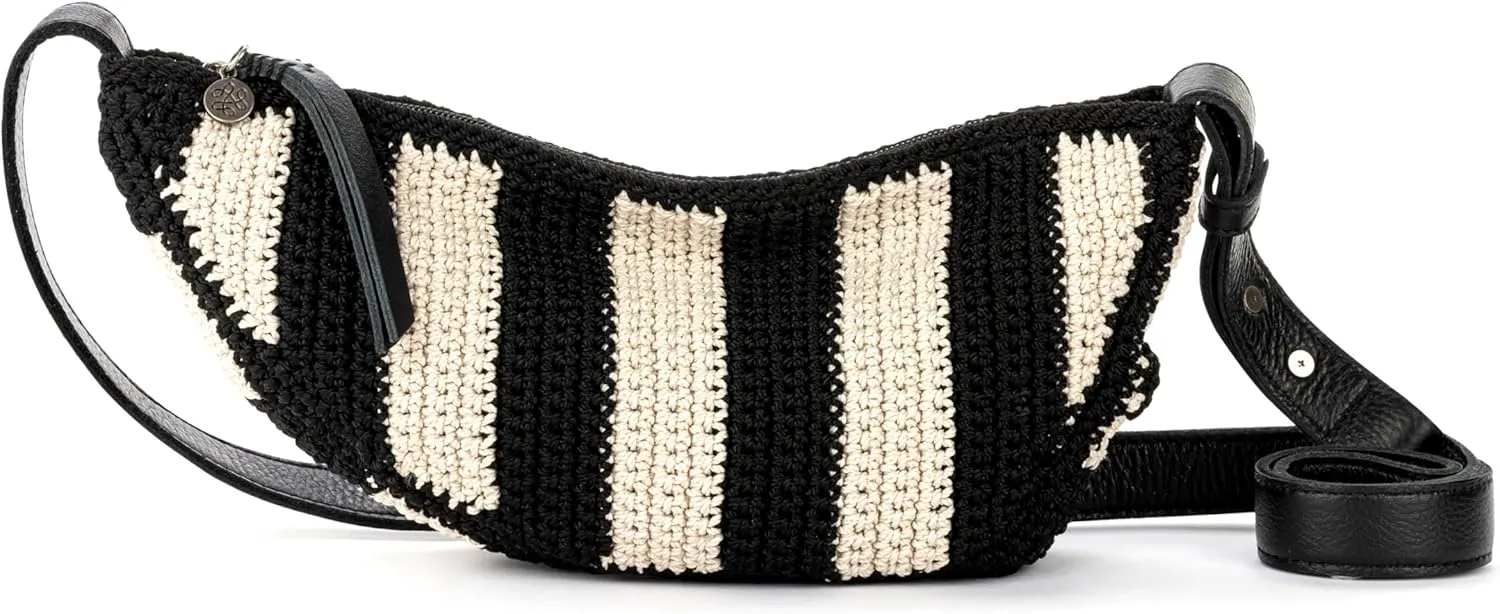 The Sak Tess Sling Purse - Small Woman's Crossbody Bag For Everyday & Travel - Handbag With Zipper Closure & Adjustable Strap