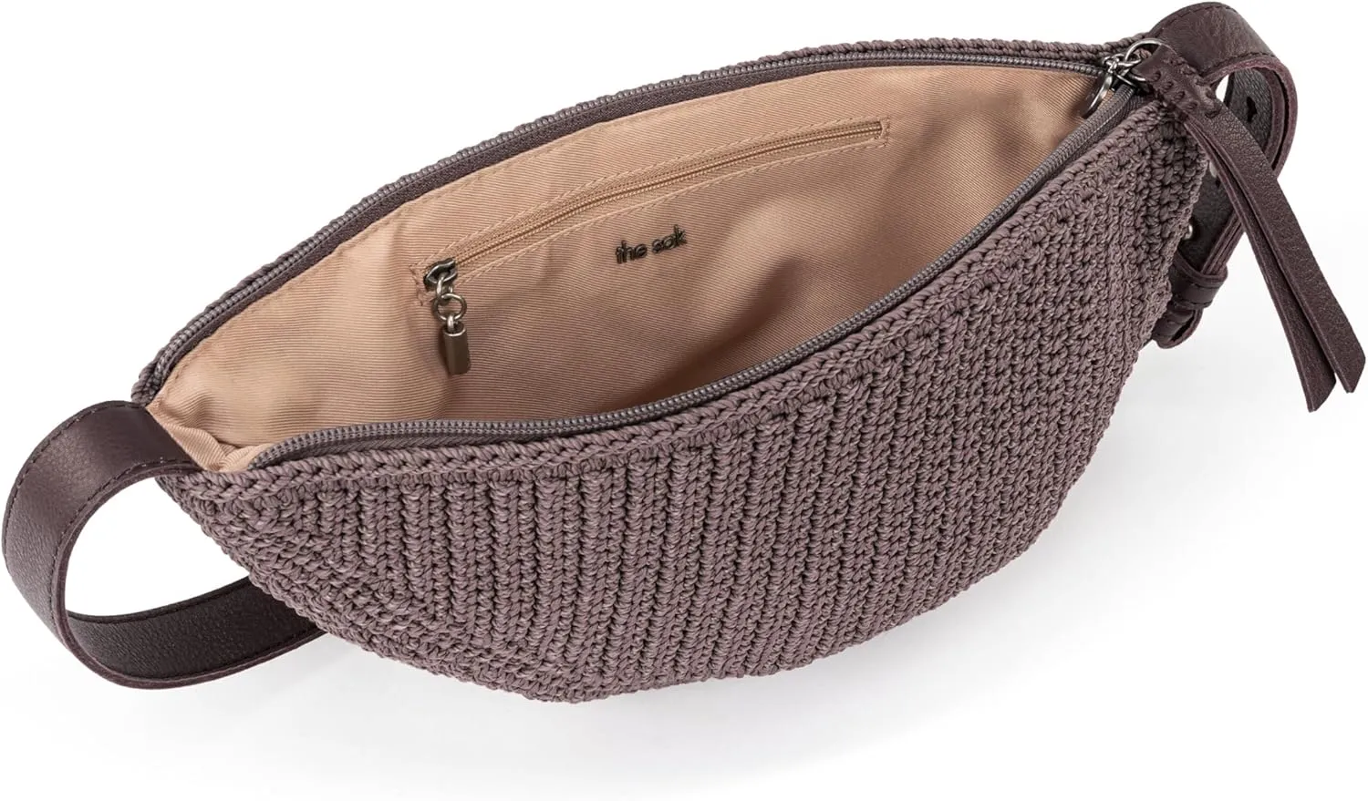 The Sak Tess Sling Purse - Small Woman's Crossbody Bag For Everyday & Travel - Handbag With Zipper Closure & Adjustable Strap