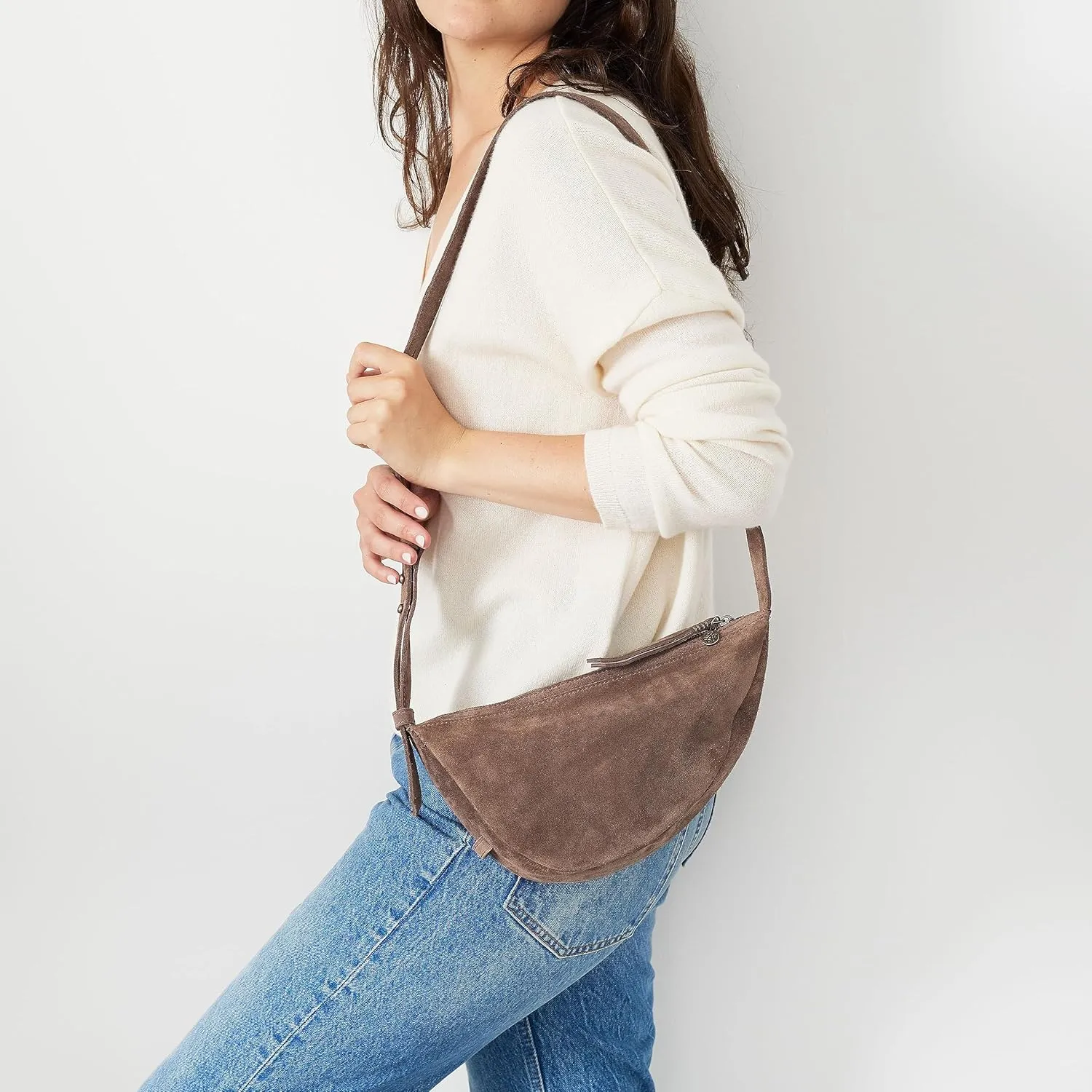 The Sak Tess Sling Purse - Small Woman's Crossbody Bag For Everyday & Travel - Handbag With Zipper Closure & Adjustable Strap