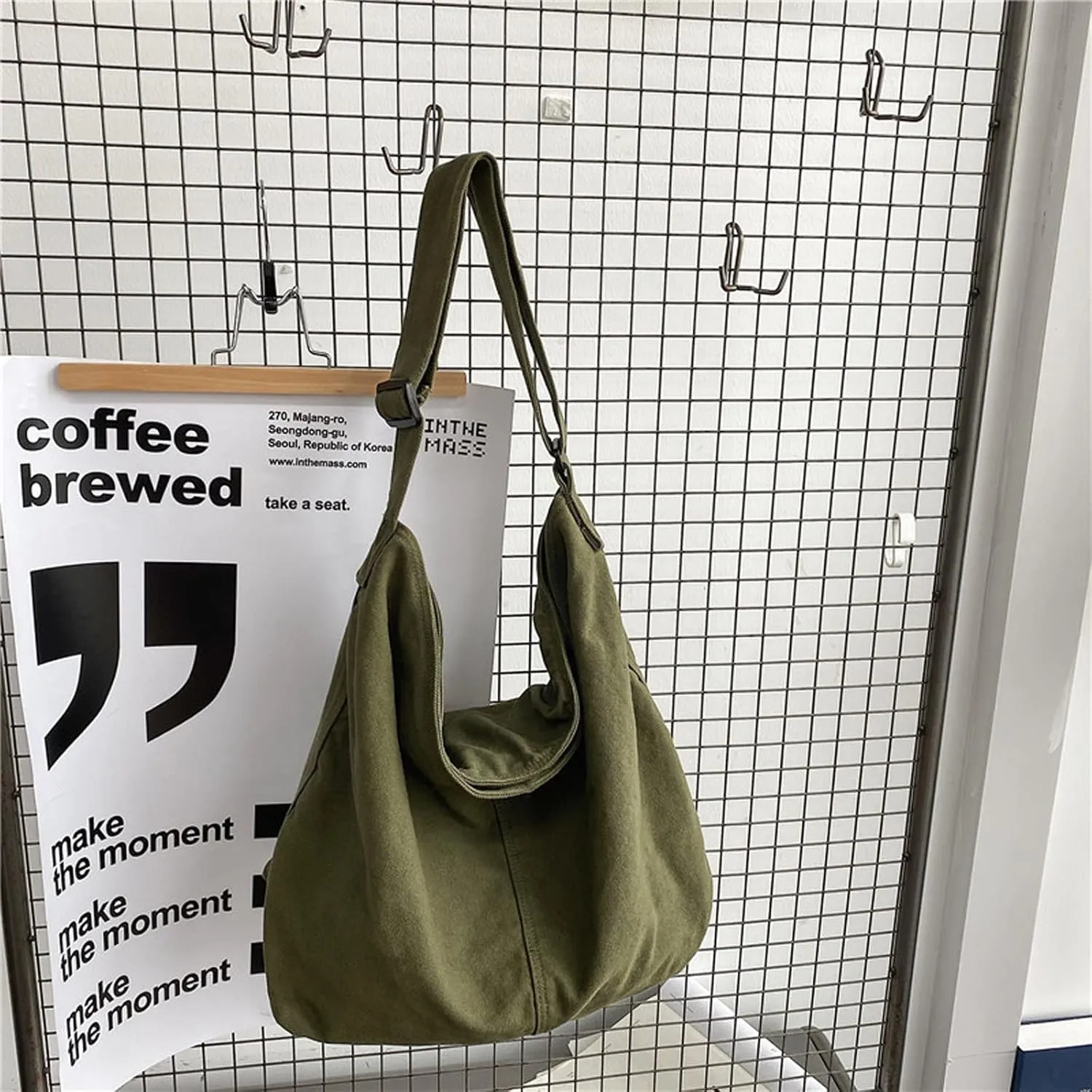 Tote bag for woman casual canvas bag female large capacity handbag men and women shoulder bag