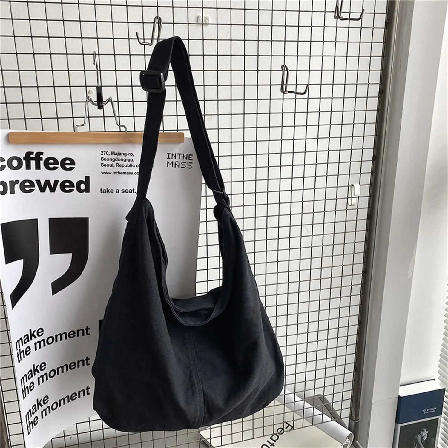 Tote bag for woman casual canvas bag female large capacity handbag men and women shoulder bag