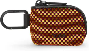 TUMI Plus - Extra Small Pouch - With Carabiner - Protective Mini Bag - Everyday Use Pouches - Red/Lime Chameleon