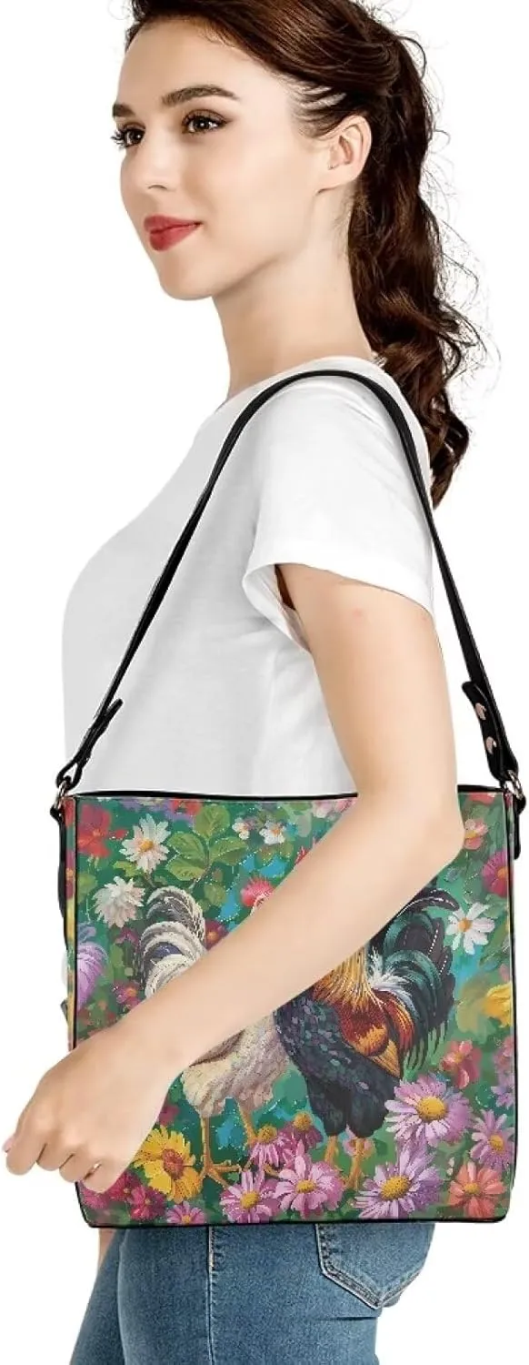 Tuoxiukan Custom Photo Tote Bags for Women Personalized Top Handle Bags with Text Logo Gifts for Mom Dad from Daughter