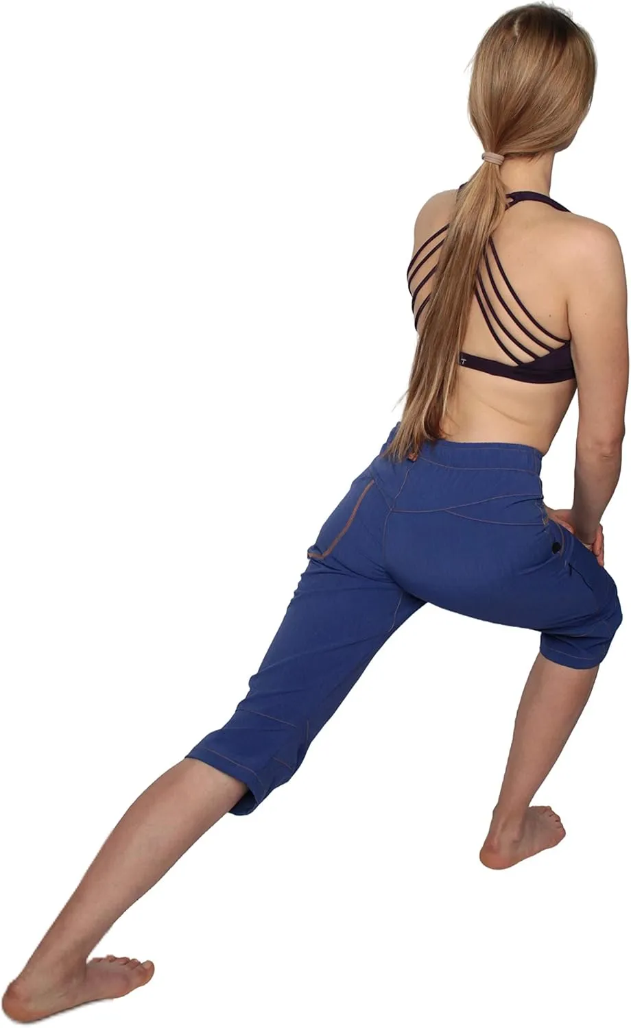 Ucraft "Xlite Rock Climbing Bouldering and Yoga Knickers ¾ Men's and Women's Capri Pants. Lightweight, Stretchy, Breathable