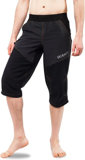 Ucraft "Xlite Rock Climbing Bouldering and Yoga Knickers ¾ Men's and Women's Capri Pants. Lightweight, Stretchy, Breathable