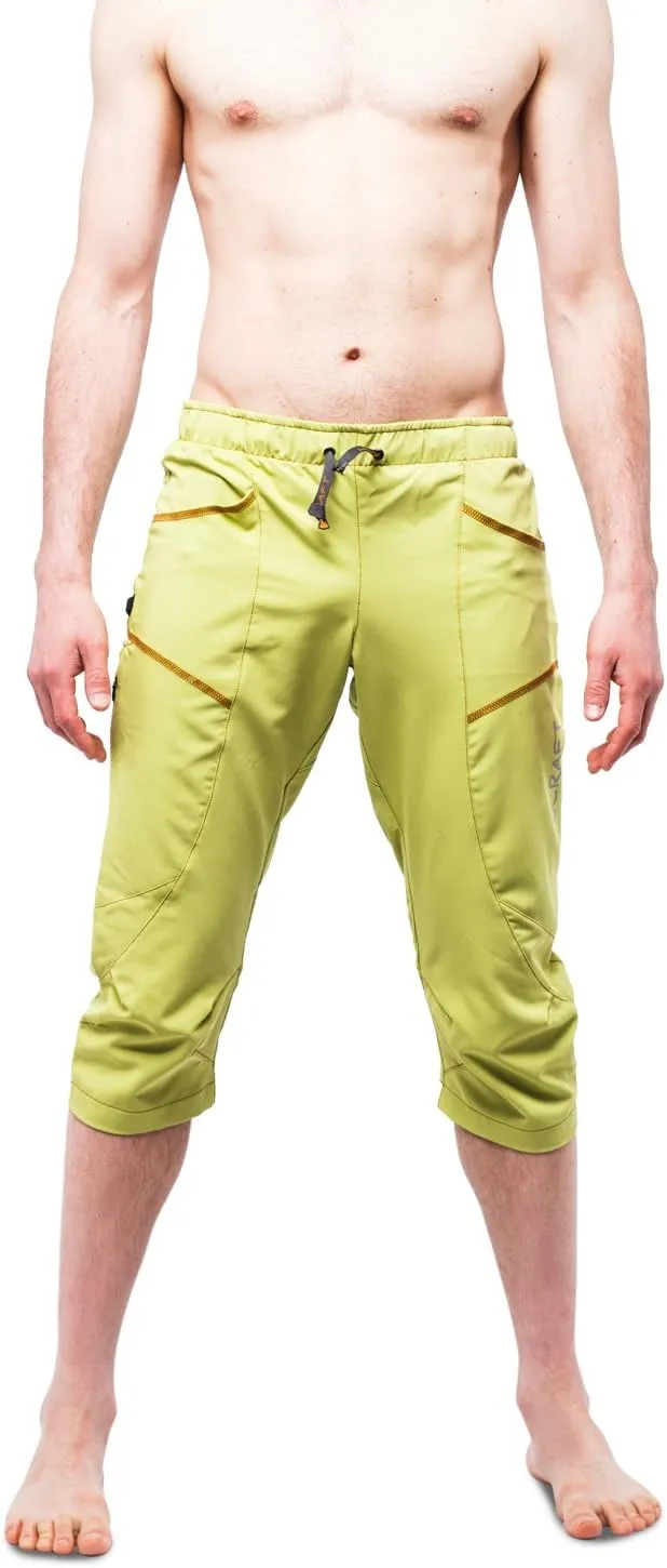 Ucraft "Xlite Rock Climbing Bouldering and Yoga Knickers ¾ Men's and Women's Capri Pants. Lightweight, Stretchy, Breathable